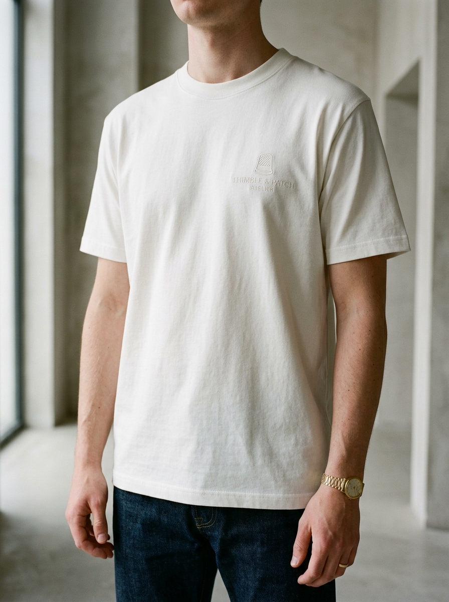 180 GSM Featherlight Classic Crewneck Tee
