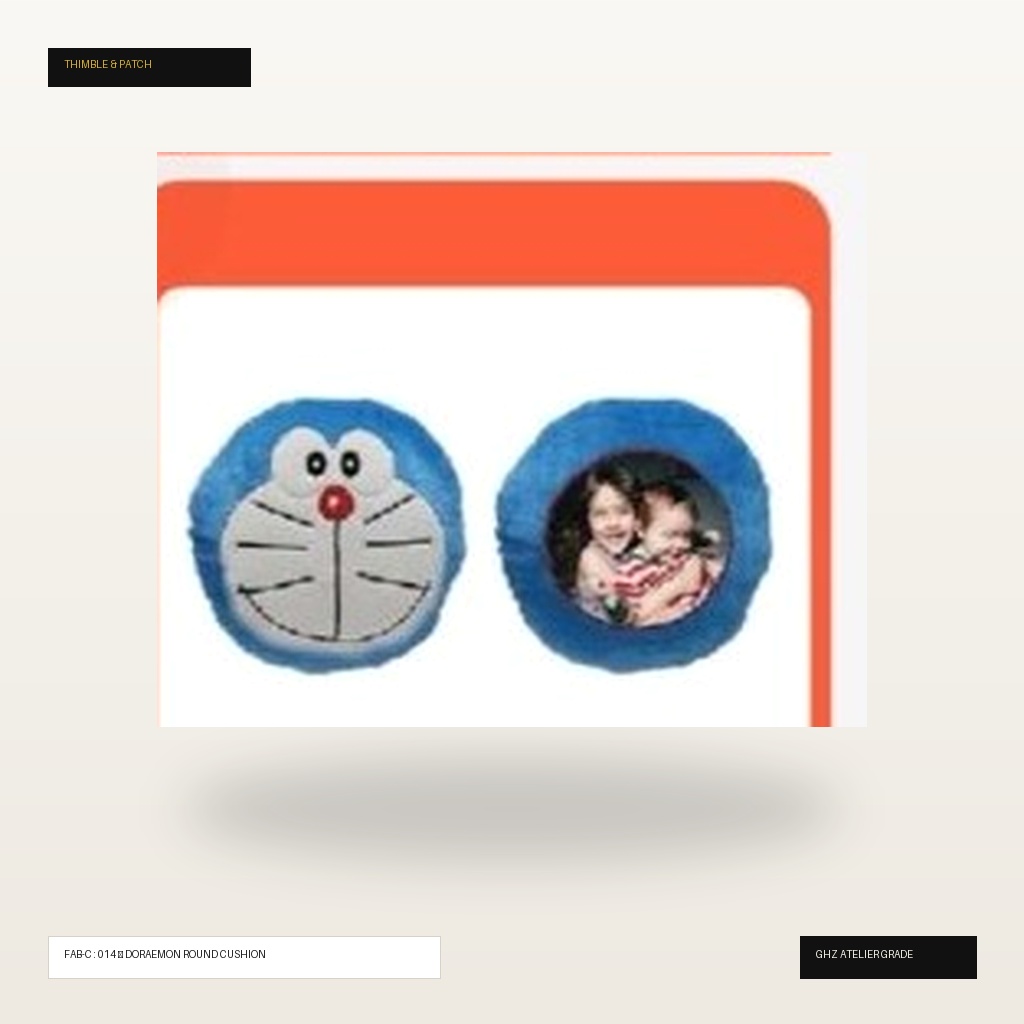 Doraemon Joy Round Cartoon Cushion