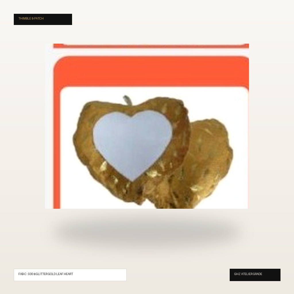 Champagne Gold Leaf Glitter Heart Cushion