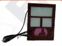 Sublimation LED Photo Frame (FABLPF : 021) - "Window of Love Multi-Panel"