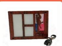 Sublimation LED Photo Frame (FABLPF : 024) - "Triptych Romance Silhouette"