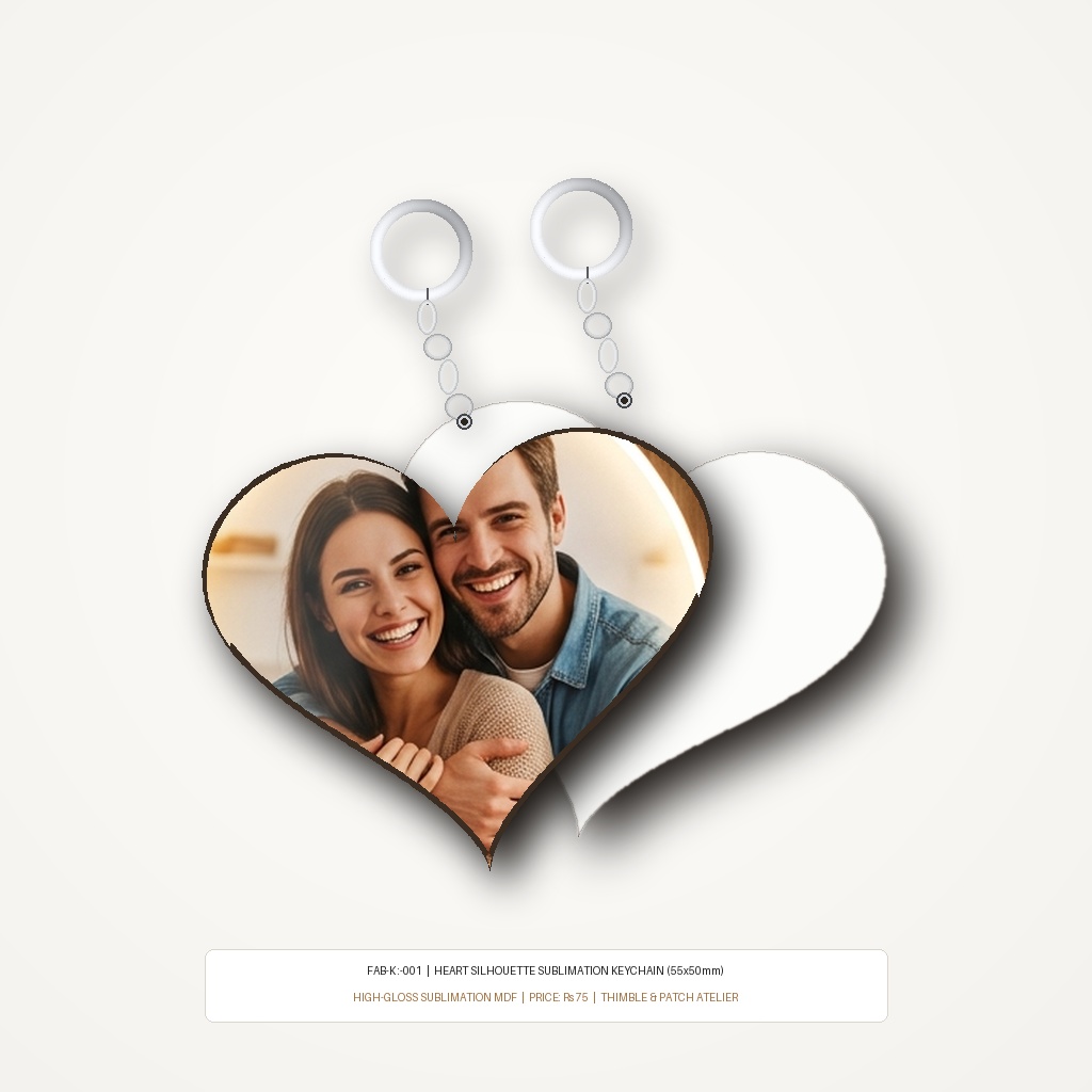 Bespoke Sublimation Keychains