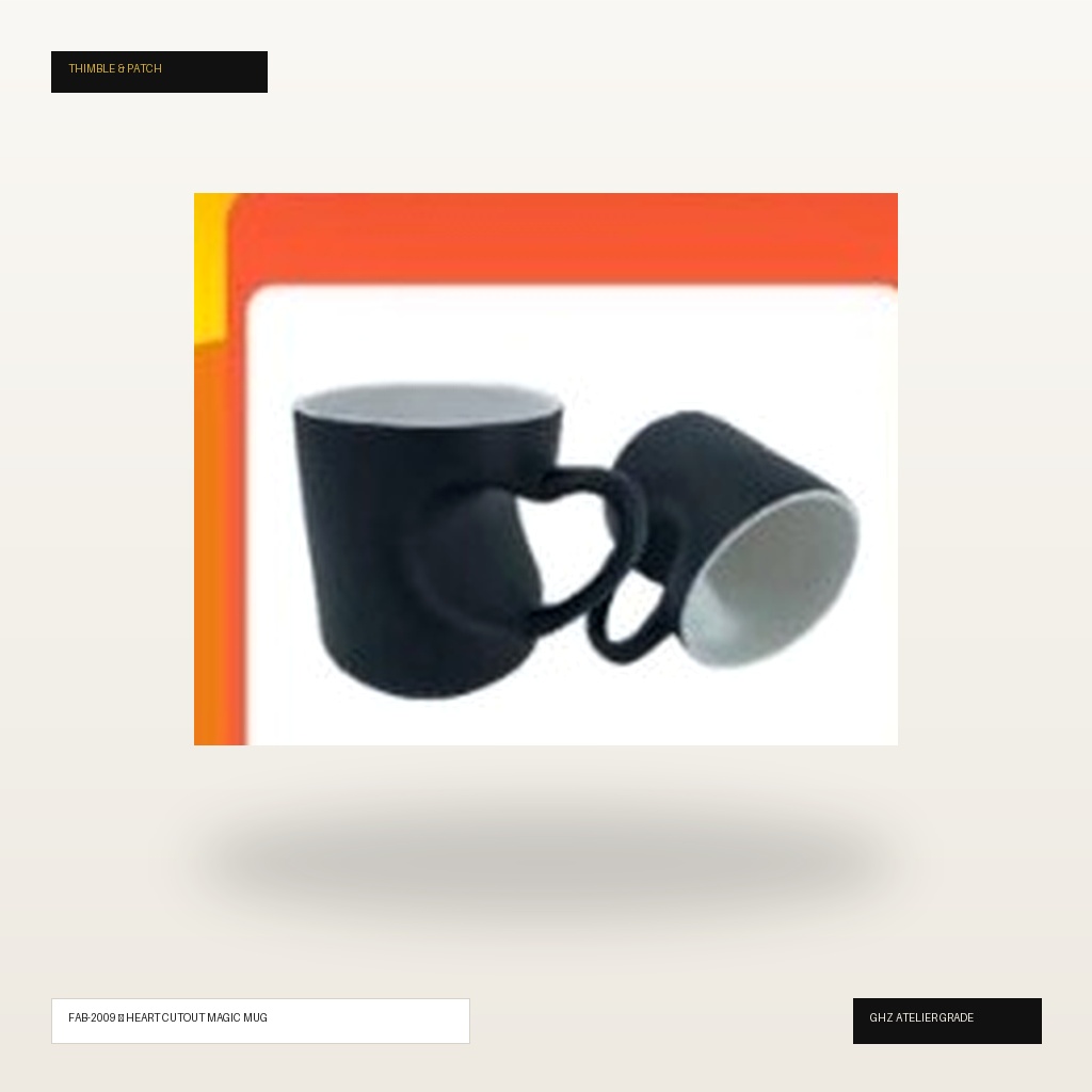 Heart Cutout Magic Sublimation Mug (11oz)