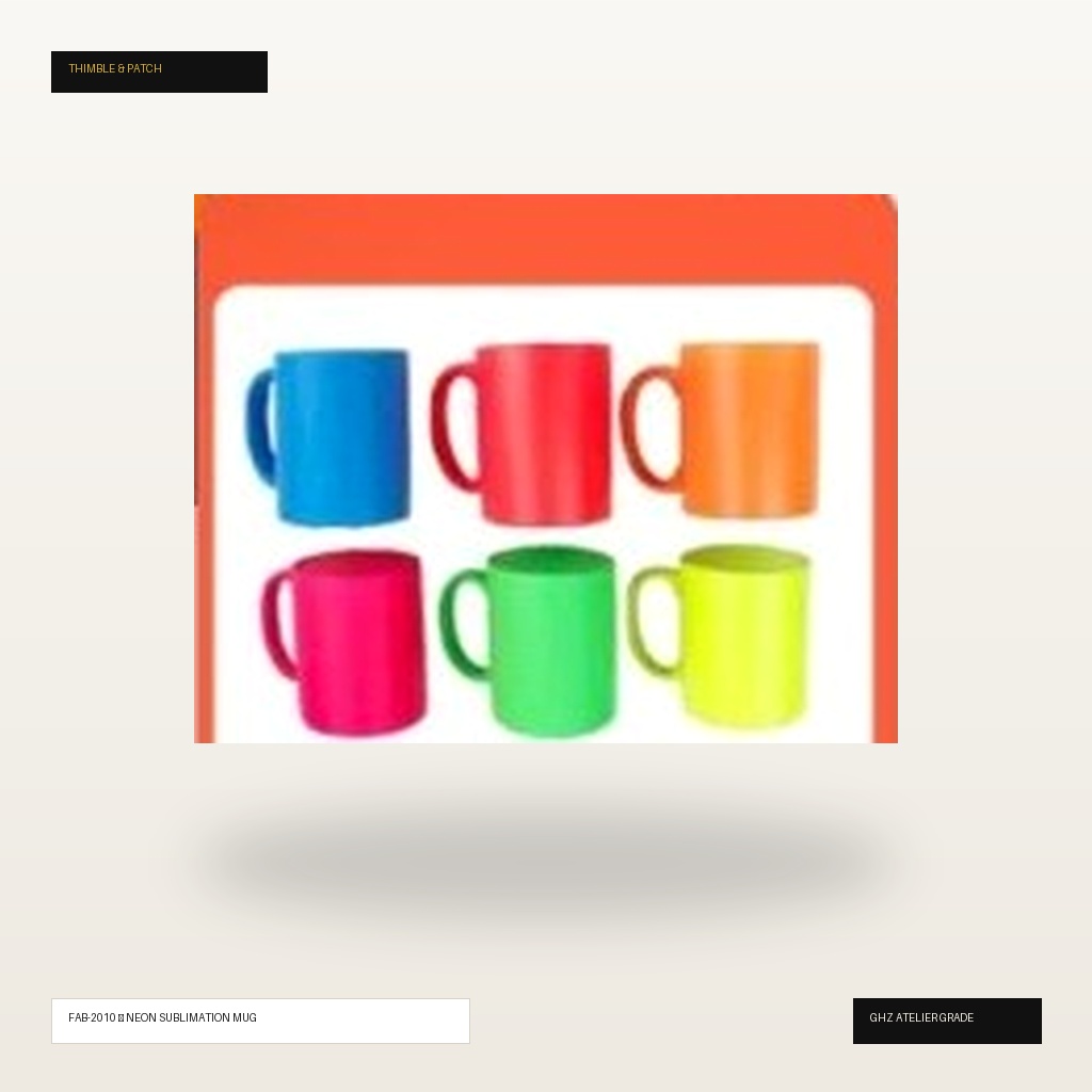 Neon Sublimation Fluorescent Ceramic Mug (11oz)